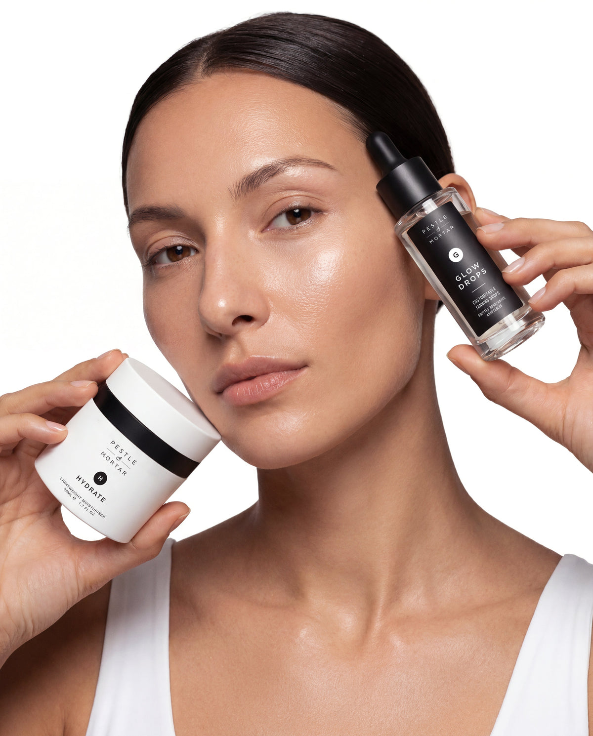 The moisturiser question: why we pair Glow Drops with Hydrate